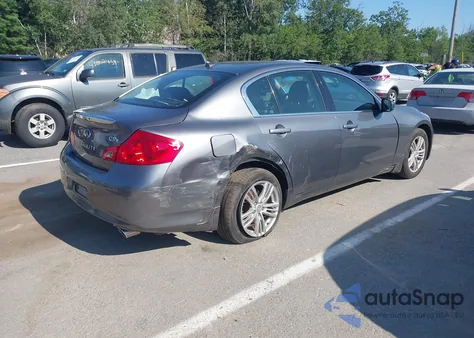2012 Infiniti G37X z USA, uszkodzony, nr VIN JN1CV6AR0CM679329